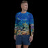 Men's Coral Reef Athletic Fit Premium Rash Guard UPF 50+